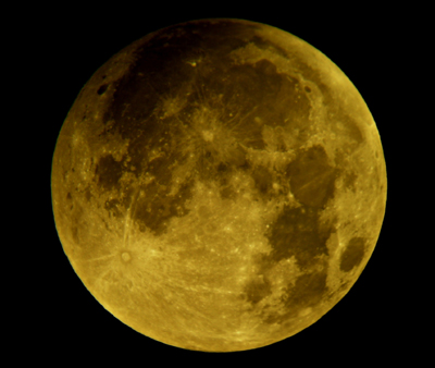 August 28 Lunar Eclipse, just before entering umbra.