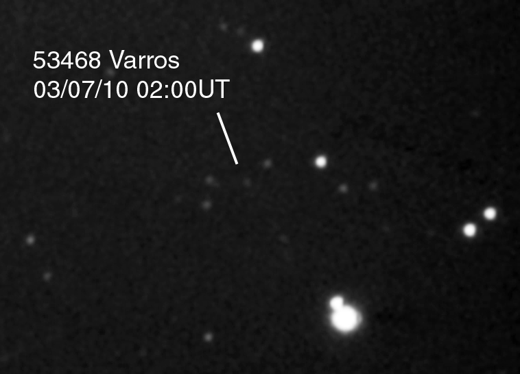 asteroid 53468 Varros Mar 7, 2010