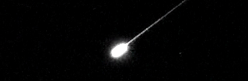 Image of Geminid Meteor.