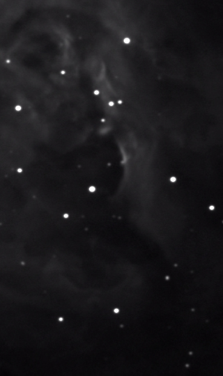 Image of part of the Orion Nebula
